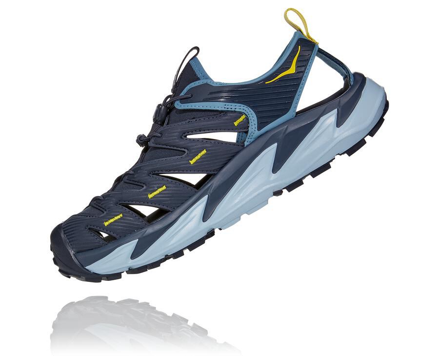 Hoka One One Hopara Sandaler Herr - Marinblå - RKBHO-8237